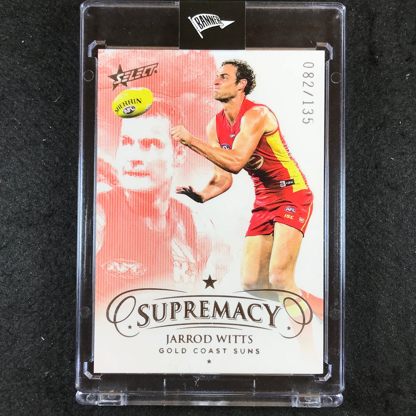 2021 Select AFL Supremacy JARROD WITTS Base 82/135