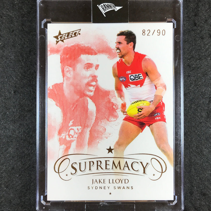 2021 Select AFL Supremacy JAKE LLOYD Base Gold 82/90