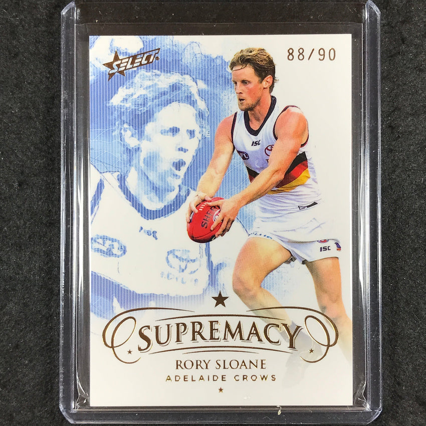 2021 Select AFL Supremacy RORY SLOANE Base Gold 88/90