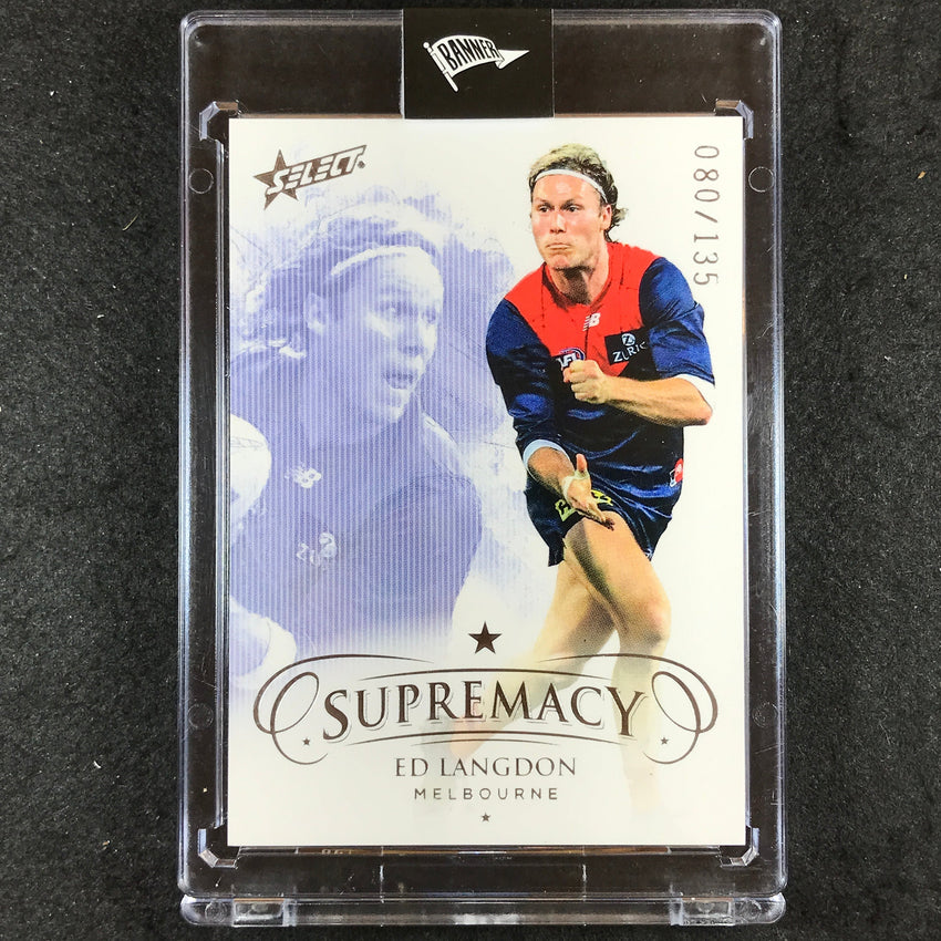 2021 Select AFL Supremacy ED LANGDON Base 80/135