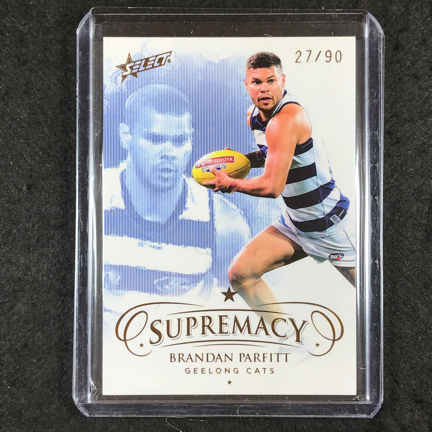 2021 Select AFL Supremacy DRANDAN PARFITT Base Gold 27/90