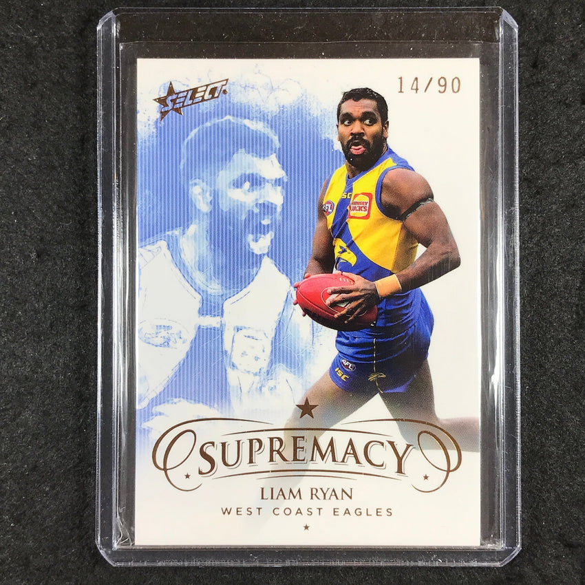 2021 Select AFL Supremacy LIAM RYAN Base Gold 14/90