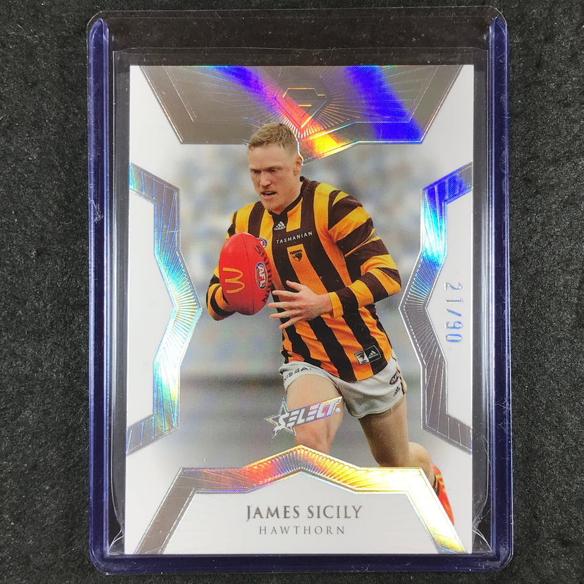 2023 Select AFL Gem JAMES SICILY Base 21/90