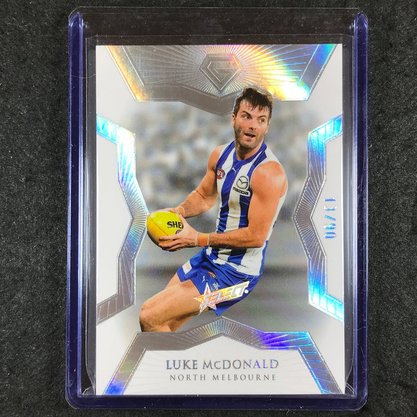 2023 Select AFL Gem LUKE MCDONALD Base 13/90