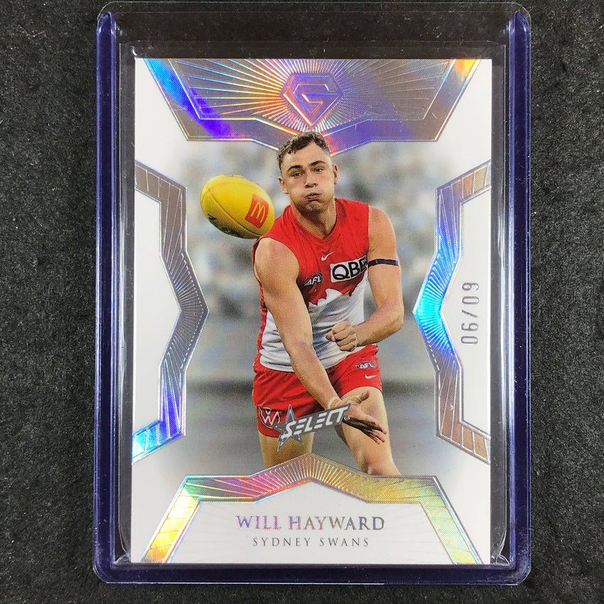 2023 Select AFL Gem WILL HAYWARD Base 60/90