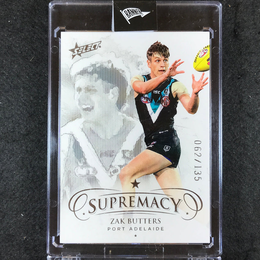 2021 Select AFL Supremacy ZAK BUTTERS Base 62/135