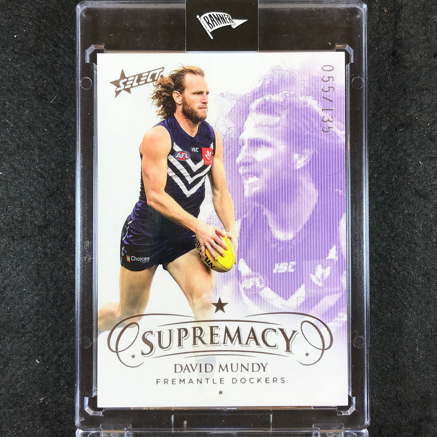 2021 Select AFL Supremacy DAVID MUNDY Base 55/135