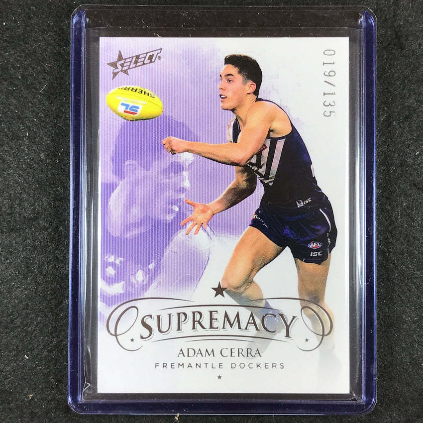2021 Select AFL Supremacy ADAM CERRA Base 19/135
