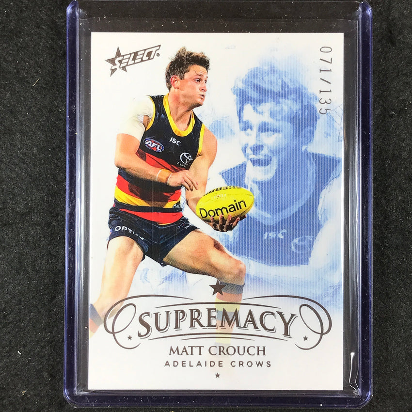 2021 Select AFL Supremacy MATT CROUCH Base 71/135