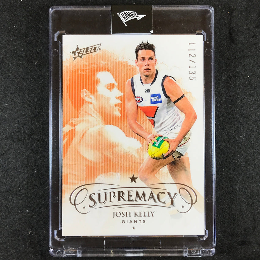 2021 Select AFL Supremacy JOSH KELLY Base 112/135
