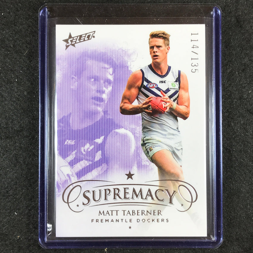 2021 Select AFL Supremacy MATT TABERNER Base 114/135