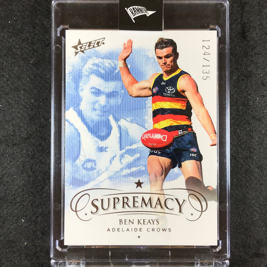 2021 Select AFL Supremacy BEN KEAYS Base 124/135