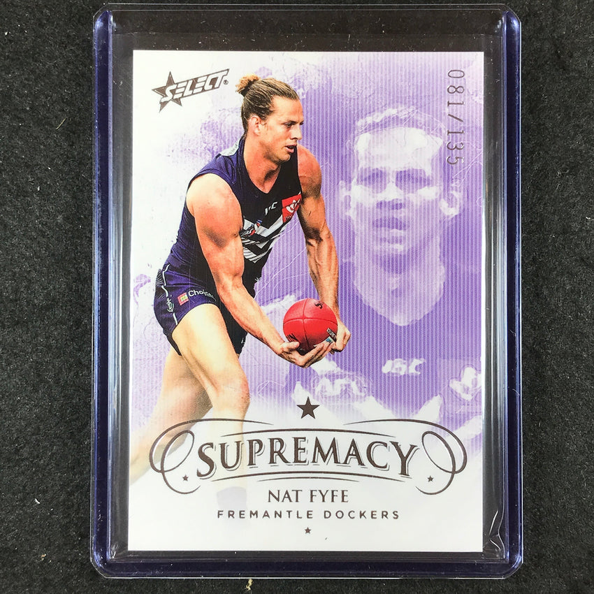 2021 Select AFL Supremacy NAT FYFE Base 81/135