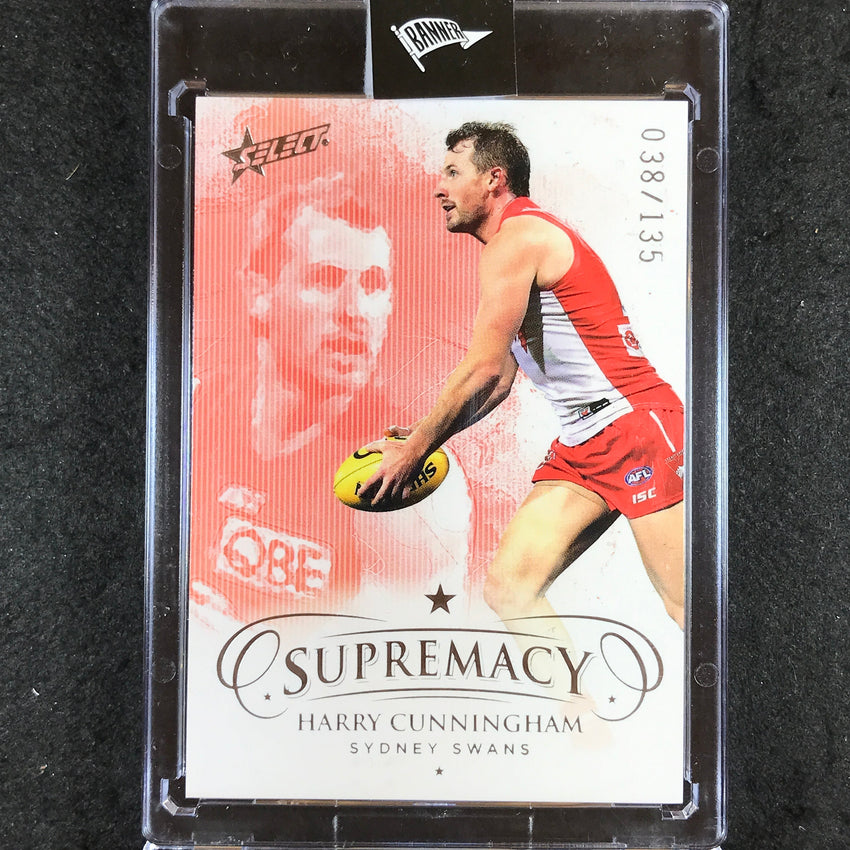 2021 Select AFL Supremacy HARRY CUNNINGHAM Base 38/135