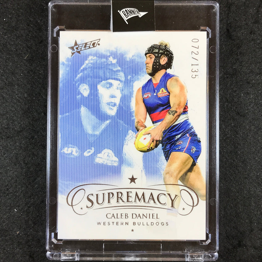 2021 Select AFL Supremacy CALEB DANIEL Base 72/135