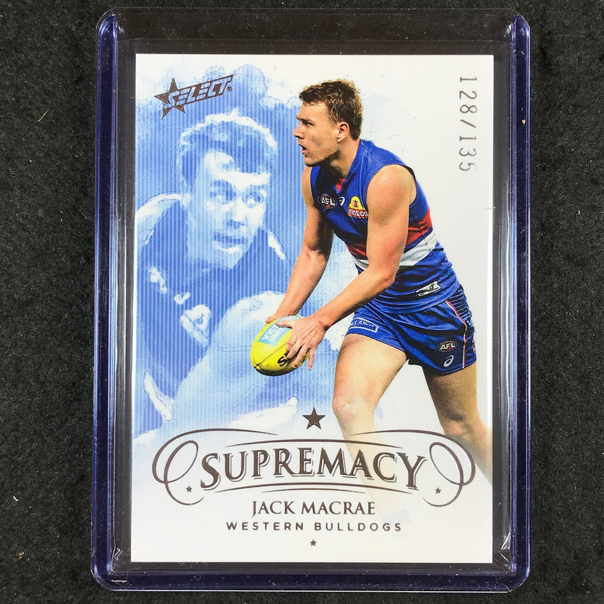 2021 Select AFL Supremacy JACK MACRAE Base 128/135
