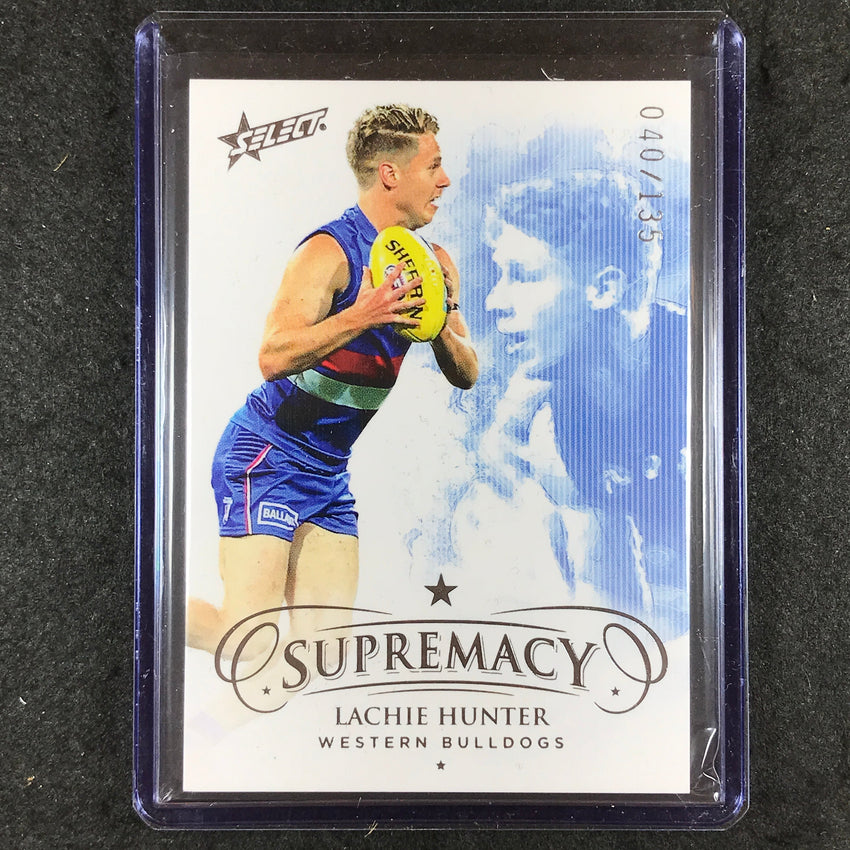 2021 Select AFL Supremacy LACHIE HUNTER Base 40/135