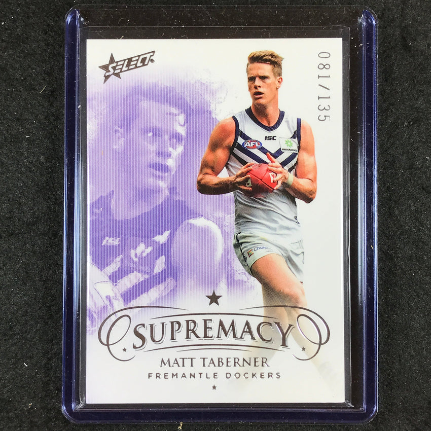 2021 Select AFL Supremacy MATT TABERNER Base 81/135