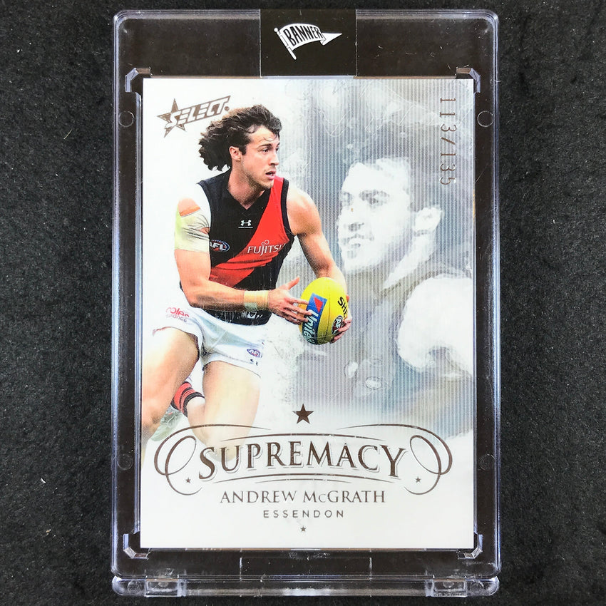 2021 Select AFL Supremacy ANDREW MCGRATH Base 113/135