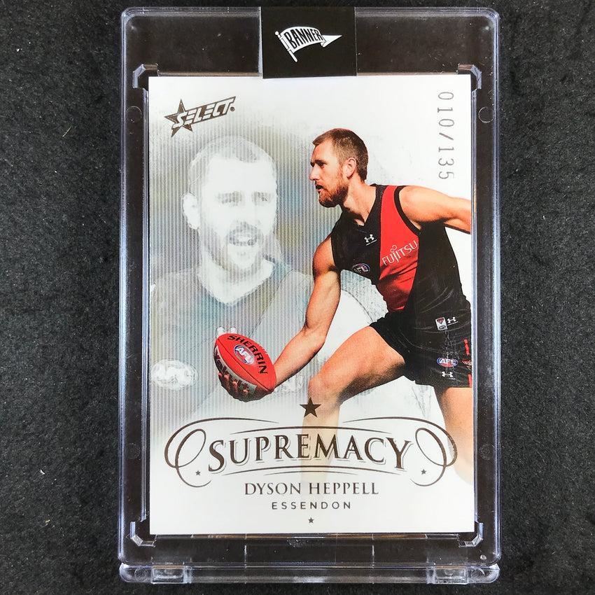 2021 Select AFL Supremacy DYSON HEPPELL Base 010/135