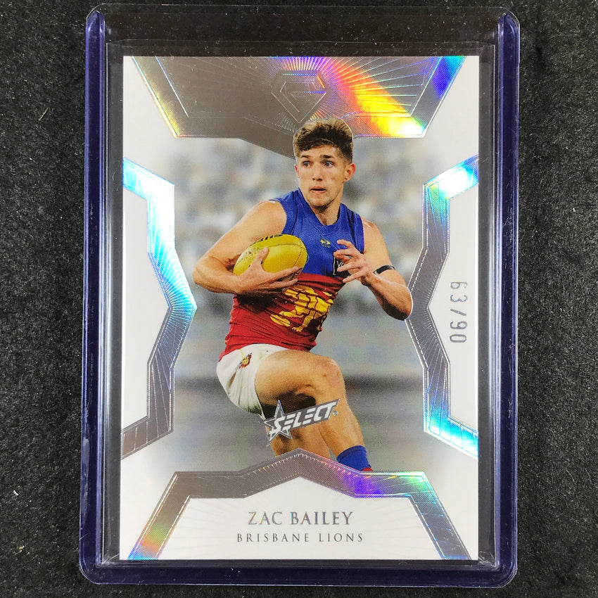 2023 Select AFL Gem ZAC BAILEY Base 63/90