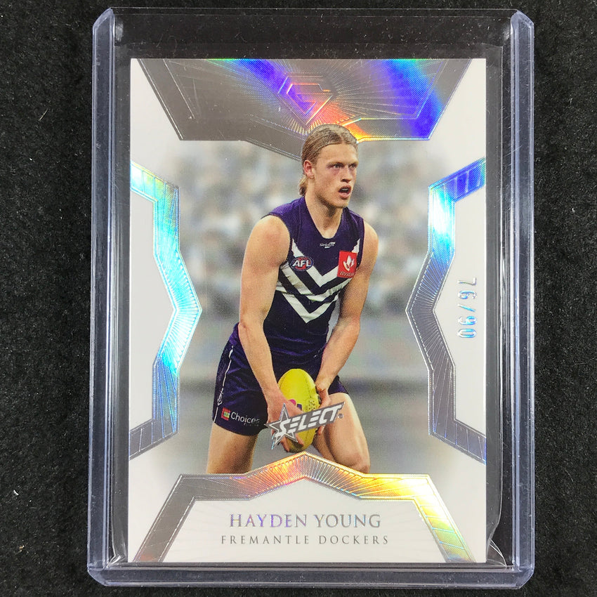 2023 Select AFL Gem HAYDEN YOUNG Base 76/90