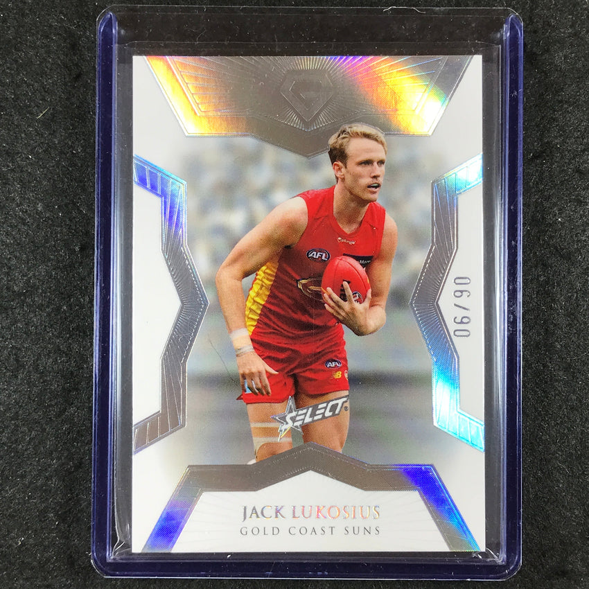 2023 Select AFL Gem JACK LUKOSIUS Base 06/90