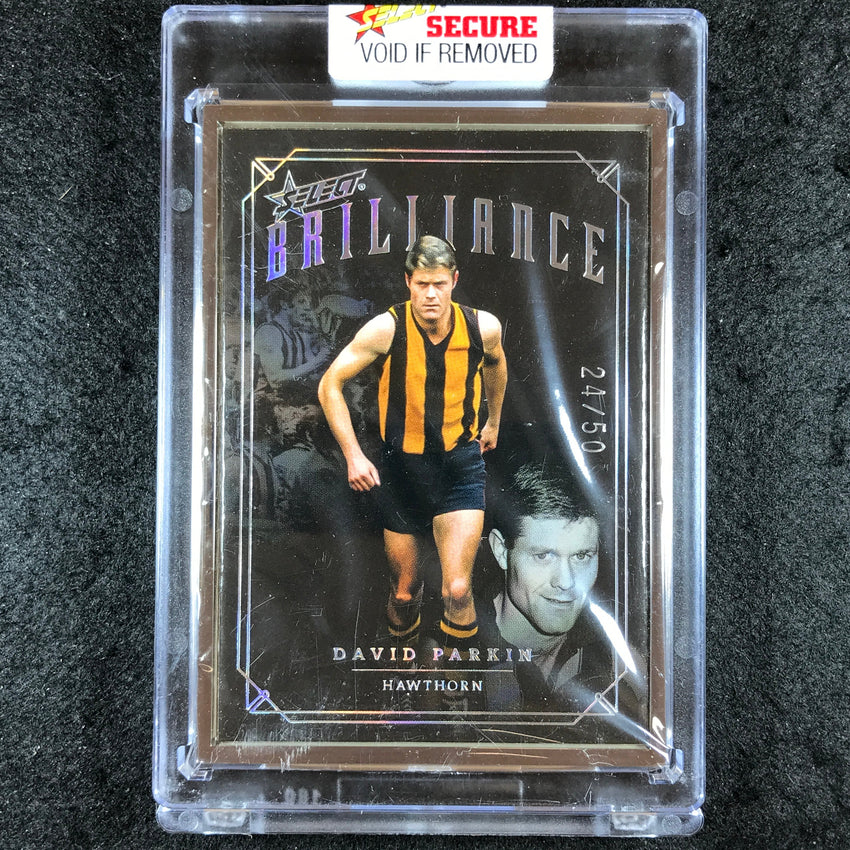 2022 Select AFL Brilliance DAVID PARKIN Platinum Frame 24/50