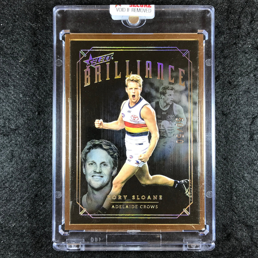 2020 Select AFL Brilliance RORY SLOANE Gold Frame 50/50