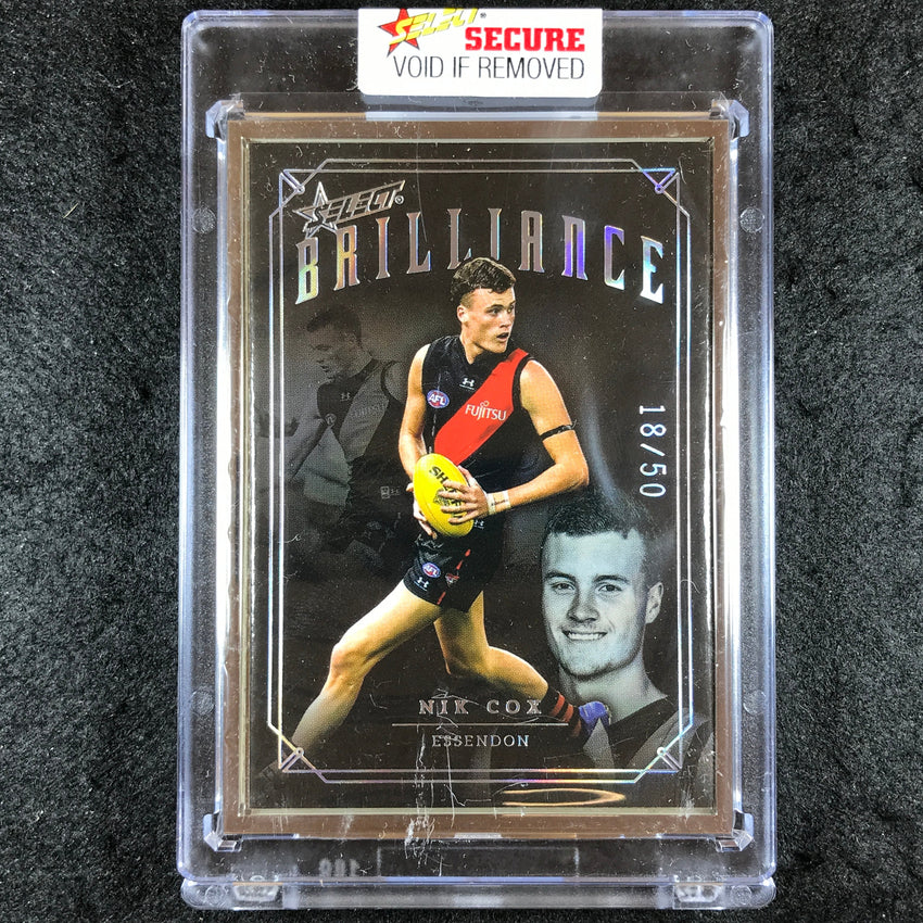2022 Select AFL Brilliance NIK COX Platinum Frame 18/50