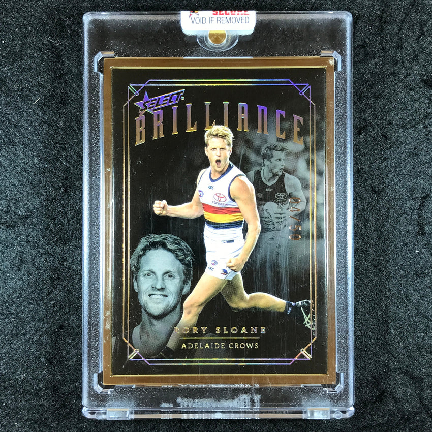 2020 Select AFL Brilliance RORY SLOANE Gold Frame 04/50