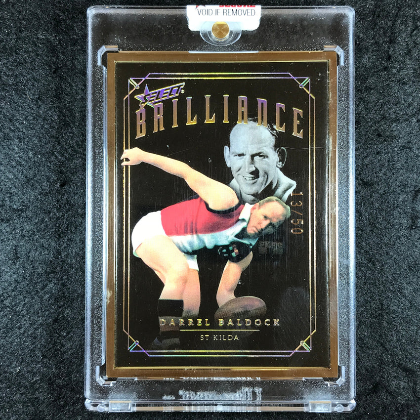 2020 Select AFL Brilliance DARREL BALDOCK Gold Frame 13/50