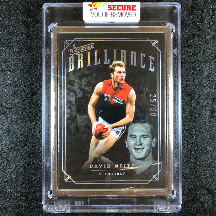2022 Select AFL Brilliance DAVID NEITZ Platinum Frame 25/50