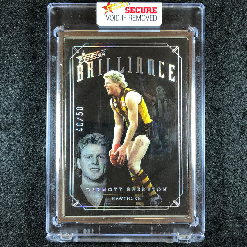 2022 Select AFL Brilliance DERMOTT BRERETON Platinum Frame 40/50