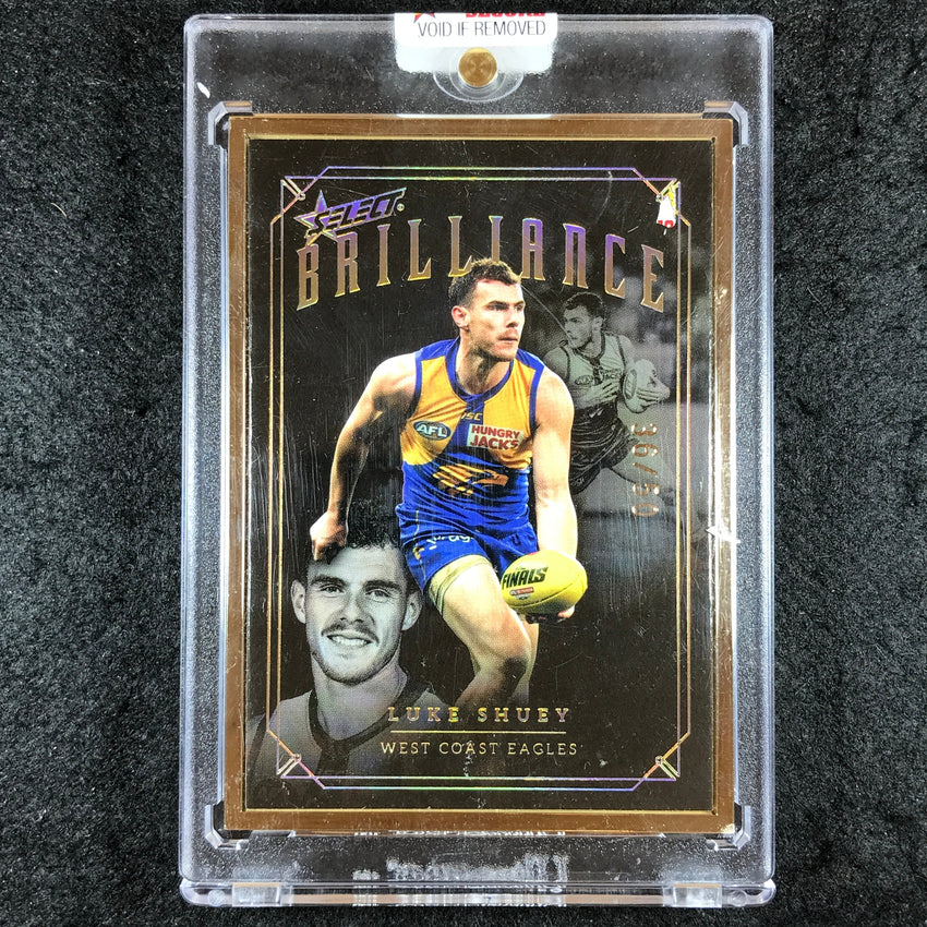 2020 Select AFL Brilliance LUKE SHUEY Gold Frame 36/50
