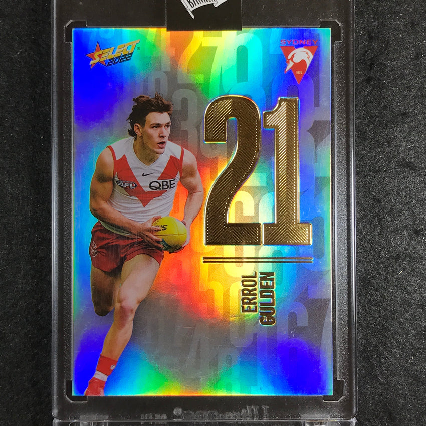 2022 Select AFL Footy Stars ERROL GULDEN Numbers Daylight 001/190