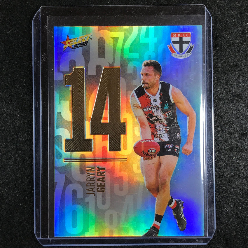 2022 Select AFL Footy Stars JARRYN GEARY Numbers Daylight 14/190