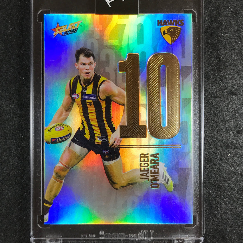 2022 Select AFL Footy Stars JAEGER O'MEARA Numbers Daylight 001/190
