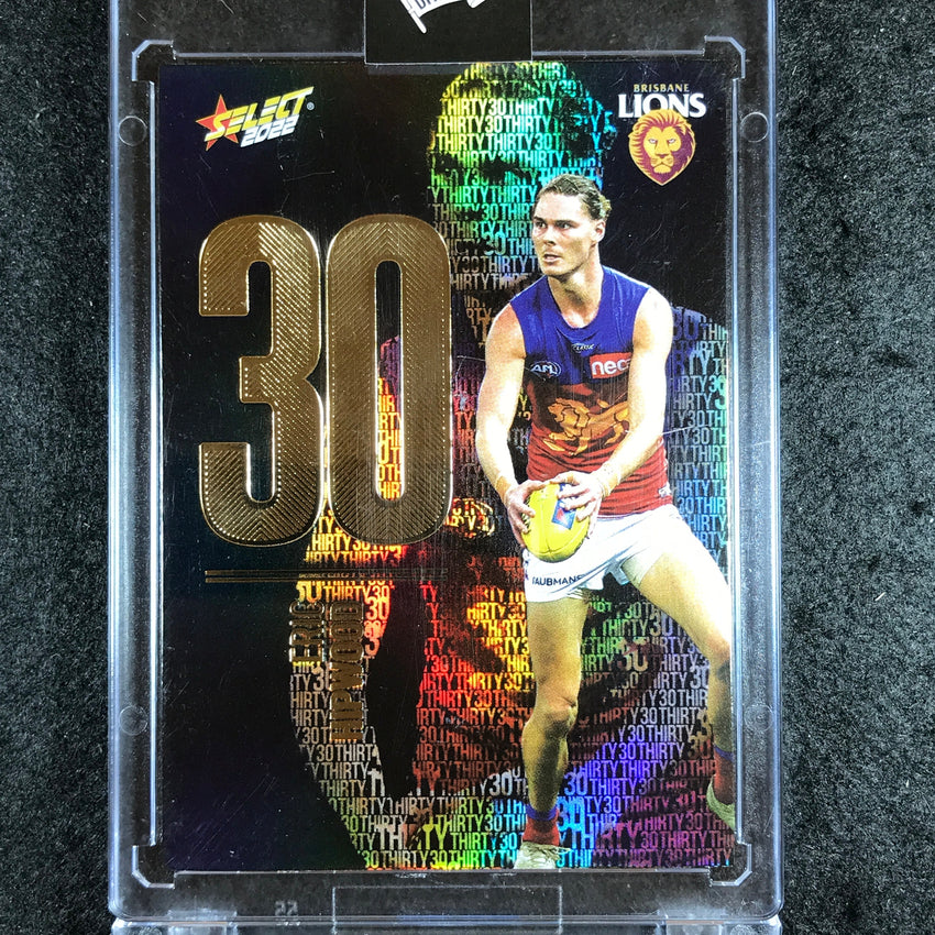 2022 Select AFL Footy Stars ERIC HIPWOOD Numbers Midnight 001/130