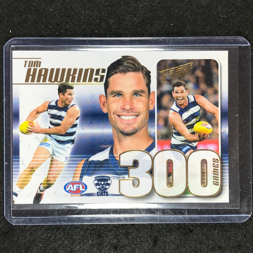 2023 Select AFL Footy Stars TOM HAWKINS 300 Games Case Card 259/300