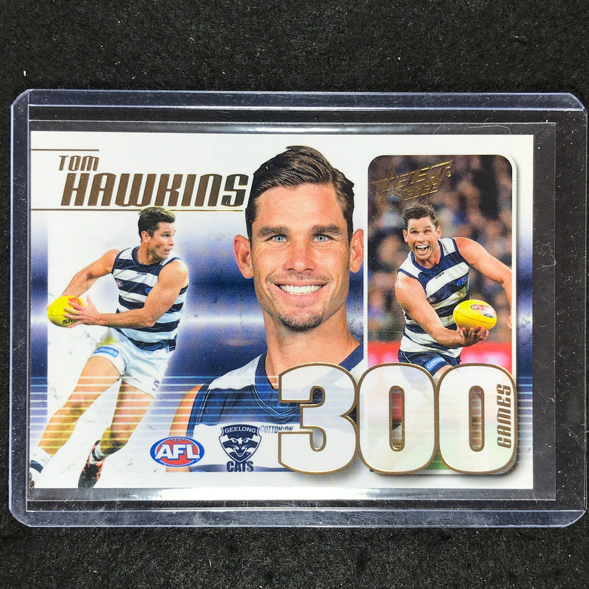 2023 Select AFL Footy Stars TOM HAWKINS 300 Games Case Card 74/300