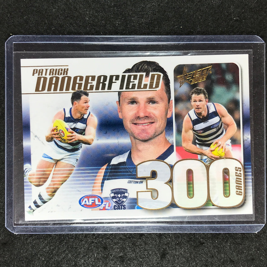 2023 Select AFL Footy Stars PATRICK DANGERFIELD 300 Games Case Card 171/300
