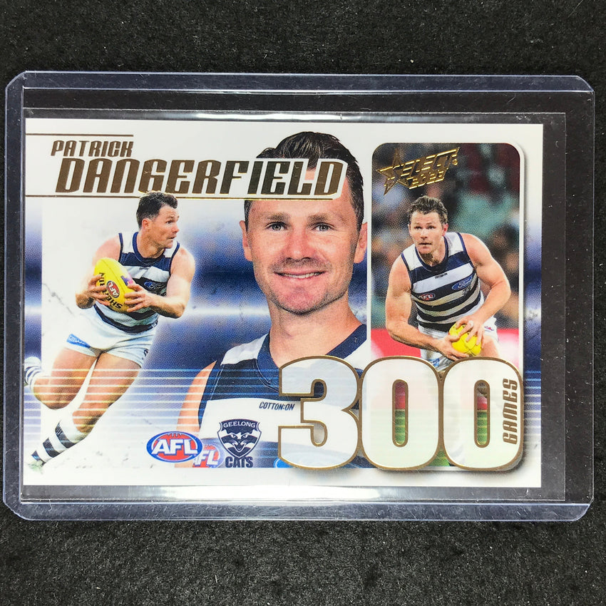 2023 Select AFL Footy Stars PATRICK DANGERFIELD 300 Games Case Card 30/300