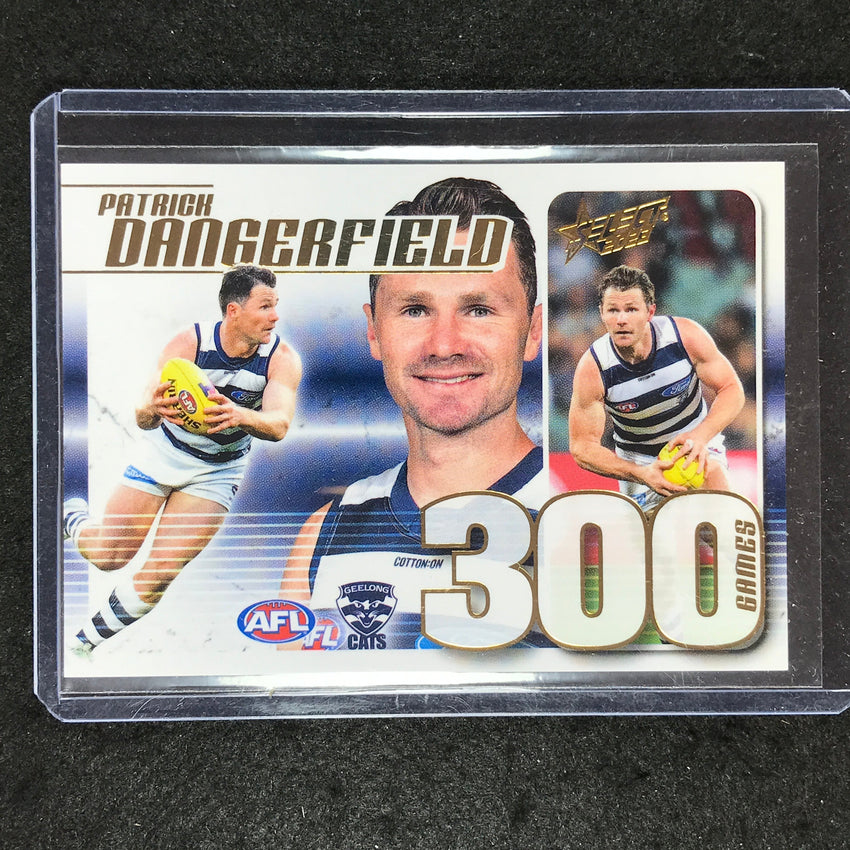 2023 Select AFL Footy Stars PATRICK DANGERFIELD 300 Games Case Card 79/300