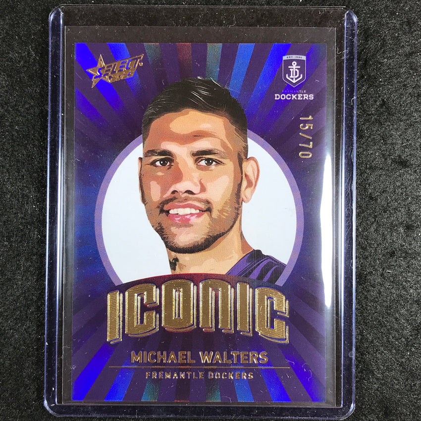 2023 Select AFL Footy Stars MICHAEL WALTERS Iconic 15/70