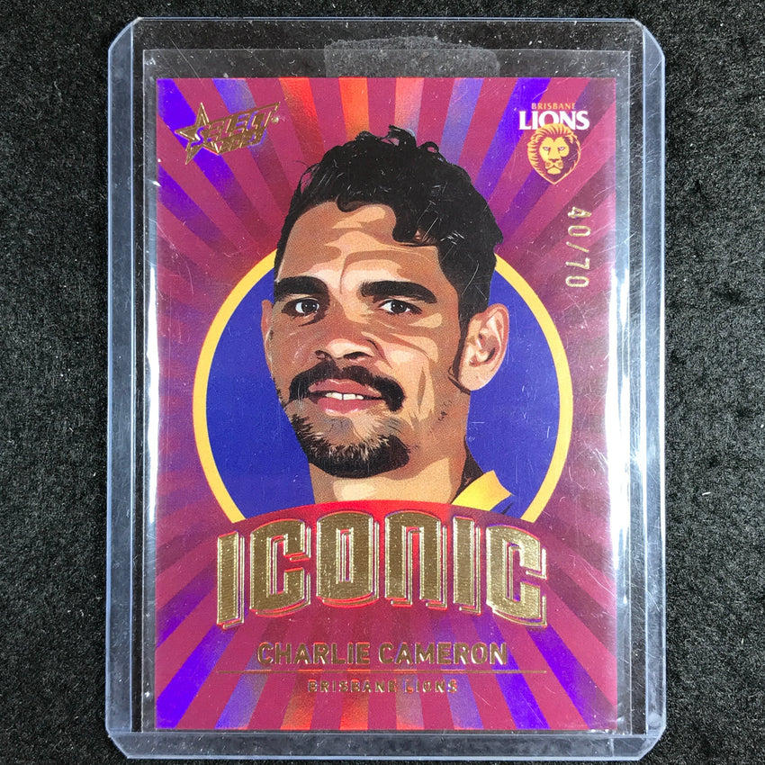 2023 Select AFL Footy Stars CHARLIE CAMERON Iconic 40/70