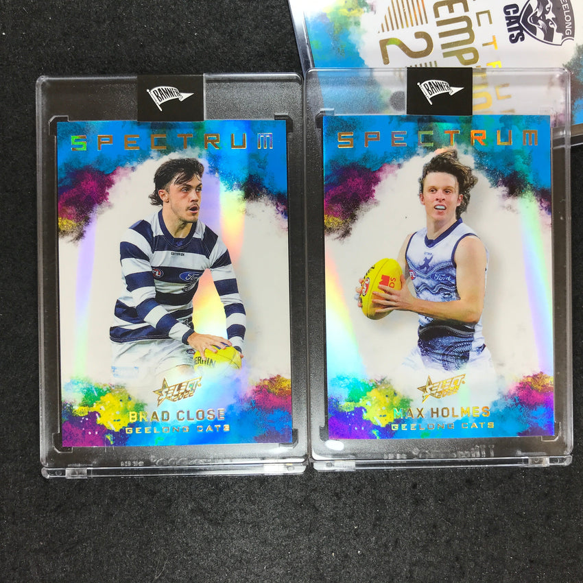 2022 Select AFL Footy Stars GEELONG Spectrum Set 2 HOLMES CLOSE 71/125