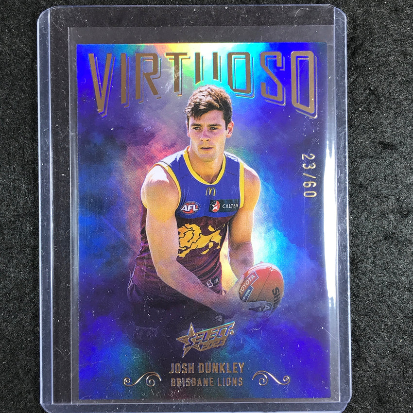 2023 Select AFL Footy Stars JOSH DUNKLEY Virtuoso 23/60