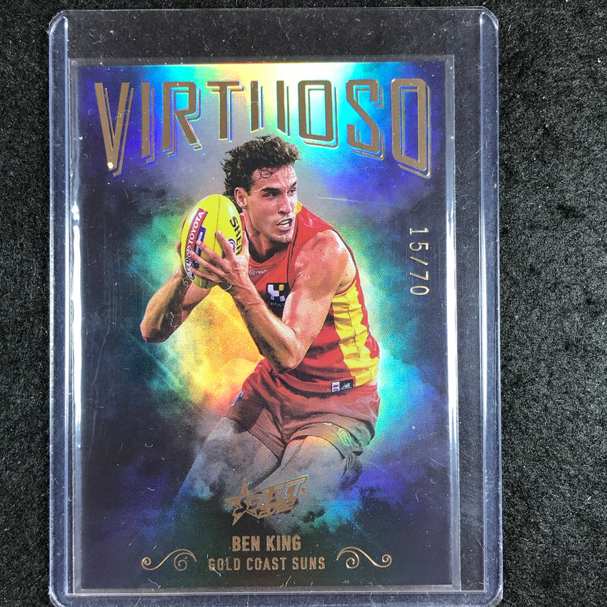 2022 Select AFL Footy Stars BEN KING Virtuoso 15/70