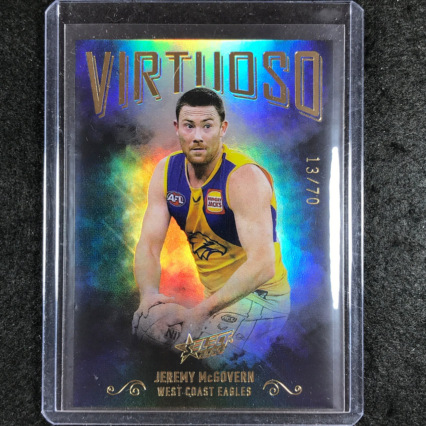 2022 Select AFL Footy Stars JEREMY MCGOVERN Virtuoso 13/70